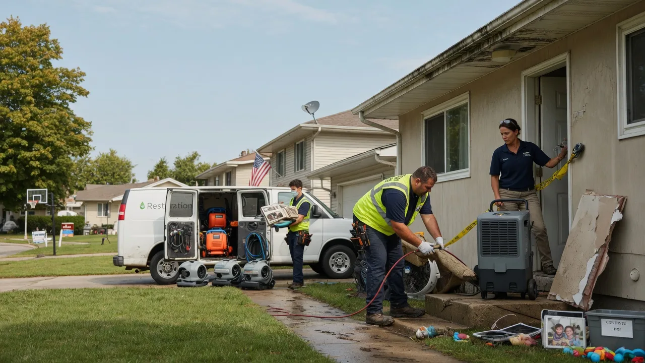 Water Damage Restoration in Webster, PA near me